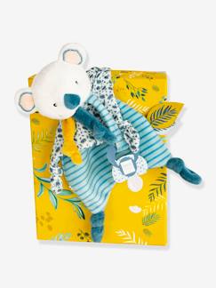 Speelgoed-Eerste levensjaren-Knuffels en knuffeldoekjes-Yoca de koala knuffel fopspeenclip - DOUDOU ET COMPAGNIE