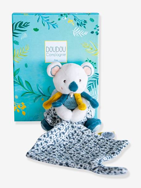 Yoca de koala - pop met knuffel 15cm - DOUDOU ET COMPAGNIE blauw - vertbaudet enfant 
