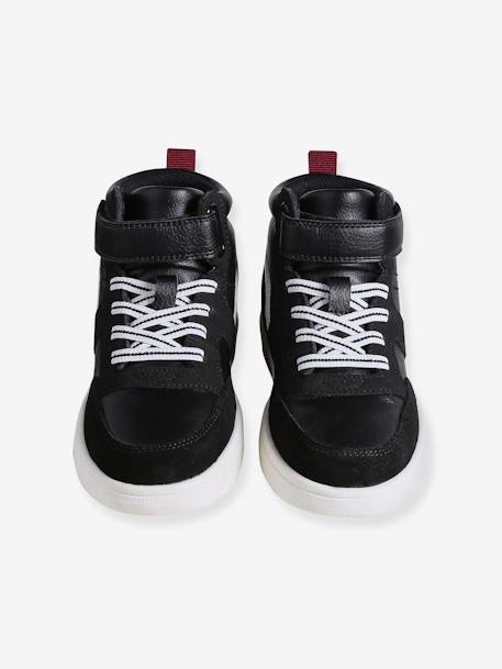 Hoge kindersneakers zwart - vertbaudet enfant 