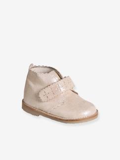 Schoenen-Baby schoenen 17-26-Loopt meisje 19-26-Bottines met klittenband voor baby's