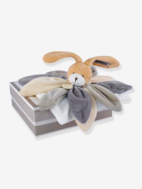 Knuffelkonijn 28cm Collector - DOUDOU ET COMPAGNIE taupe - vertbaudet enfant 