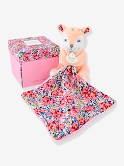 Speelgoed-Pop + knuffel 12cm boh'aim - DOUDOU ET COMPAGNIE