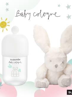 Verzorging-Plaspotje-Set Baby eau de cologne Sense + konijn knuffel SUAVINEX