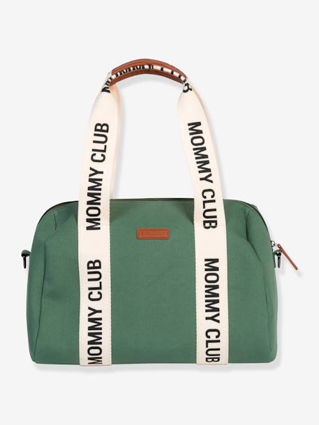 Luiertas CHILDHOME mommy Club bruin+ecru+groen+zwart - vertbaudet enfant 