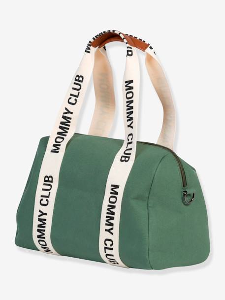 Luiertas CHILDHOME mommy Club bruin+ecru+groen+zwart - vertbaudet enfant 