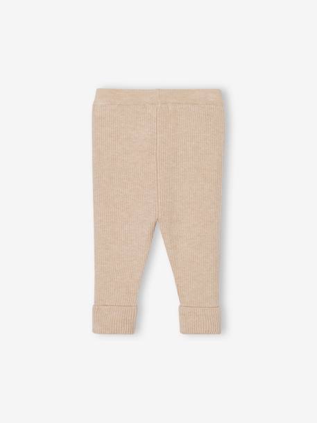 Tricot meegroeilegging baby gemêleerd beige+grijs - vertbaudet enfant 