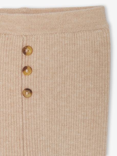 Tricot meegroeilegging baby gemêleerd beige+grijs - vertbaudet enfant 