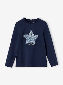 T-shirt met versiering en motief froufrou Oeko-Tex®  - vertbaudet enfant