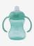 Minibeker Easy grip met handgrepen 150 ml - NUBY blauw+groen+perzik - vertbaudet enfant 