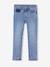 Slim meisjesjeans smal denimgrijs+donkerblauw+middenblauw - vertbaudet enfant 