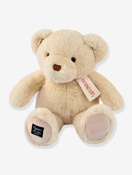 Knuffel teddybeer - HISTOIRE D'OURS beige+hazelnoot - vertbaudet enfant 