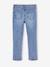 Slim meisjesjeans smal denimgrijs+donkerblauw+middenblauw - vertbaudet enfant 