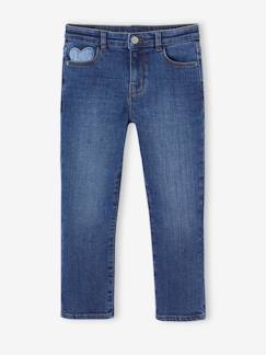 Meisje-Broek-Smalle jeans large meisjes