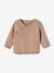 Brassière vest van tricot voor baby's beige - vertbaudet enfant 