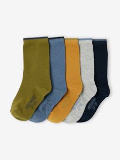Jongens-Ondergoed-Sokken-Set van 5 paar jongenssokken Basics