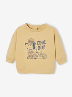 Baby-Trui, vest, sweater-Sweater-Sweatshirt Basics dierenmotief voor baby's