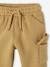 Broek van molton in battle-stijl baby antraciet+beige+kaki - vertbaudet enfant 