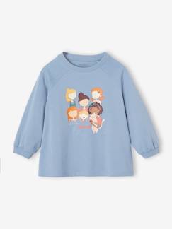 T-shirt met "Girl's gang" motief driekwartmouwen meisjes  - vertbaudet enfant