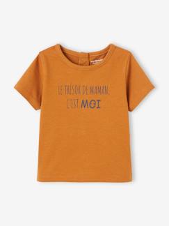 Baby-T-shirt, souspull-Babyshirt met korte mouwen en opschrift