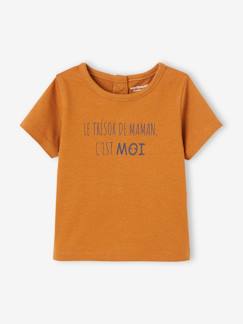 Baby-T-shirt, souspull-T-shirt-Babyshirt met korte mouwen en opschrift