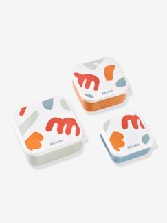 Verzorging-Baby eet en drinkt-Eetservies-Set van 3 snackboxen Playful Beaba