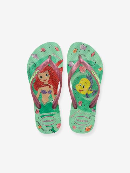 Kinderteenslippers Slim Princess HAVAÏANAS® groen - vertbaudet enfant 