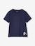 Set van 3 T-shirts met korte mouwen jongens ecru+geel+groenblauw - vertbaudet enfant 