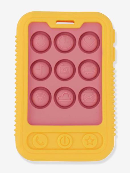 Bijtring telefoon Popper - NUBY blauw+nude - vertbaudet enfant 