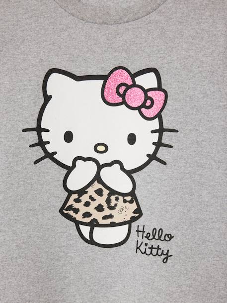 Hello Kitty® sweatshirt meisjes gemêleerd grijs - vertbaudet enfant 