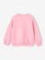 Barbie®-sweater van molton snoepjesroze - vertbaudet enfant 