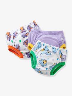 Verzorging-Plaspotje-Luiers en babydoekjes-Set van 3 wasbare oefenbroekjes revolutionair 2-3 jaar BAMBINO MIO