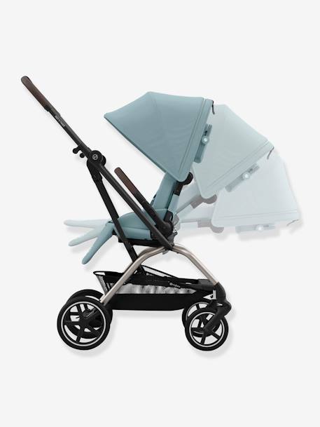 Omkeerbare all-terain kinderwagen CYBEX Gold Eezy S Twist+ 2 (2024) blauw+grijs+zwart - vertbaudet enfant 