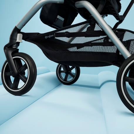 Omkeerbare all-terain kinderwagen CYBEX Gold Eezy S Twist+ 2 (2024) blauw+grijs+zwart - vertbaudet enfant 