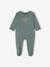 Set 2 slaappakjes voor jongens 'Teddy bear' in fleece groen - vertbaudet enfant 