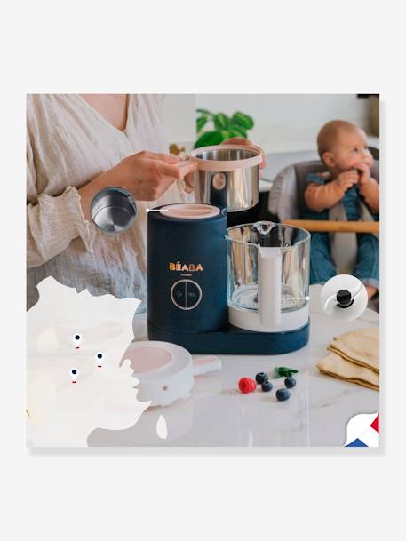 Robot 4 in 1 BEABA Babycook Neo eucalyptus+Grijs/wit+Nachtblauw - vertbaudet enfant 