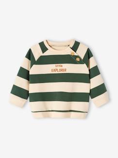 Baby-Gestreept sweatshirt van molton baby