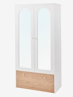 Slaapkamer en Opbergoplossingen-2-deurskast + spiegel ROMA