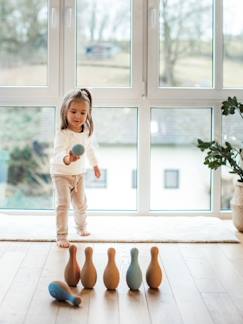 Speelgoed-Eerste levensjaren-Kurken bowlingspel - KORKO