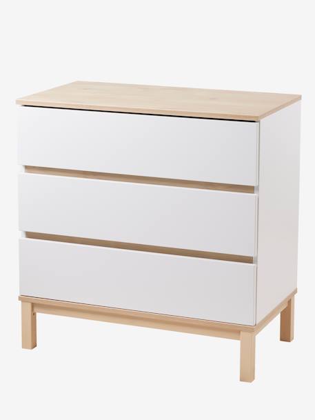 Commode met verschoontafel COLLECTIE COMETE wit - vertbaudet enfant 