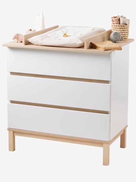 Commode met verschoontafel COLLECTIE COMETE wit - vertbaudet enfant 