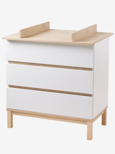 Commode met verschoontafel COLLECTIE COMETE wit - vertbaudet enfant 