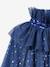 Cape met glitters + toverstok blauw+wit+zwart - vertbaudet enfant 