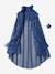 Cape met glitters + toverstok blauw+wit+zwart - vertbaudet enfant 