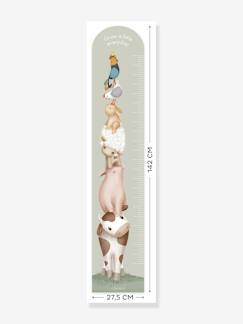 Linnengoed en decoratie-Decoratie-Behang, Sticker-Zelfklevend meetlint - Little Farm - LITTLE DUTCH