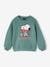 Sweater Snoopy Peanuts® meisje smaragdgroen - vertbaudet enfant 