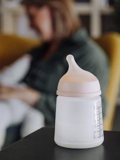 Verzorging-Baby eet en drinkt-Flesje-Set van 2 spenen trage doorstroming (S) voor flesjes Zer0.Zer0 SUAVINEX