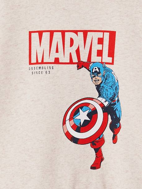 Jongenssweater Captain America Avengers Marvel® gemêleerd beige - vertbaudet enfant 