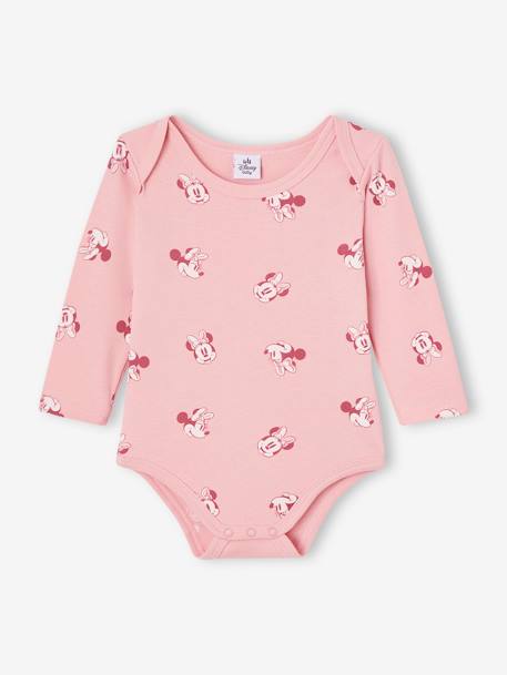 Set met 2 babyrompers met Disney® Minnie rozen - vertbaudet enfant 