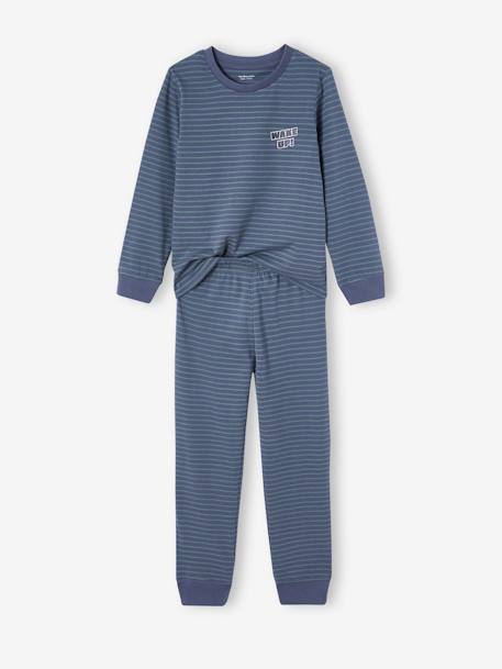 Set van 2 pyjama's voor jongens 'manga' groen - vertbaudet enfant 