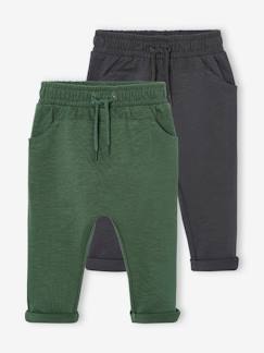 Baby-Broek, jean-Set van 2 fleece broeken BASICS baby